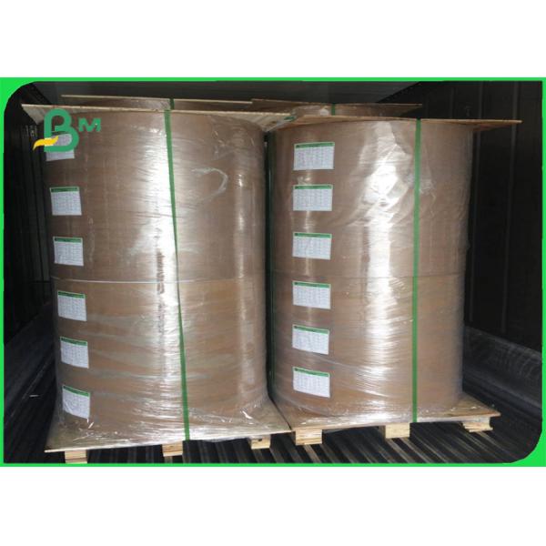 food grade white kraft paper Rolo branco do papel de envolvimento da palha 60 material da palha do papel da parte inferior da parte superior 80gsm da G/M