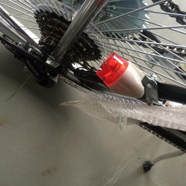 26 Inch Cruiser Bicycle Gasoline Motor Bike Engine with 2-Stroke 50CC Displacement