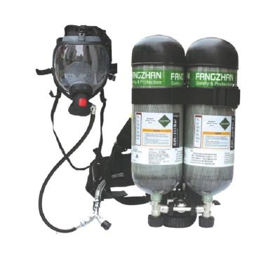 Double bottle Carbon / Steel Composite Cylinder Self-contained Breathing Apparatus 12L SCBA