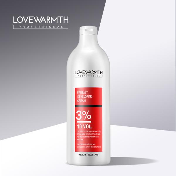 Oxidante de creme da cor do cabelo 1000ML do peróxido do salão de beleza com 5 anos de validez