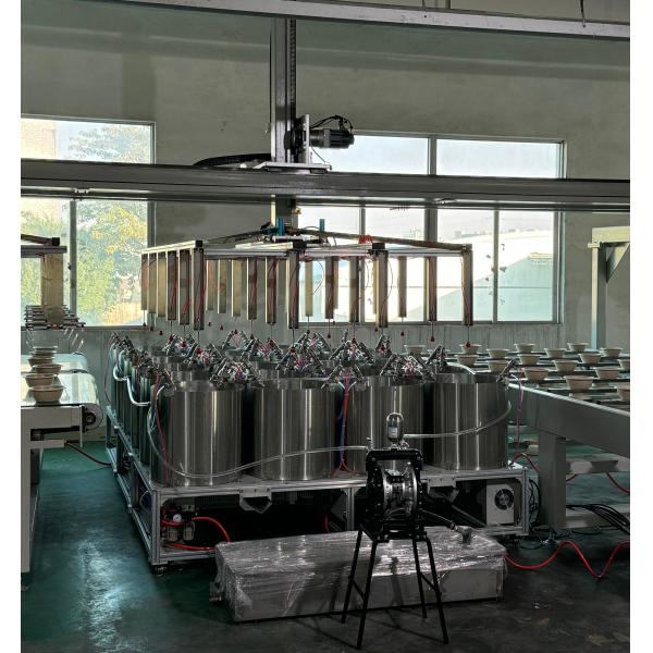 High-Speed Automatic Rotary Coating Line for Pulp Molded Food Packaging - Precision Internal Barrier Solution