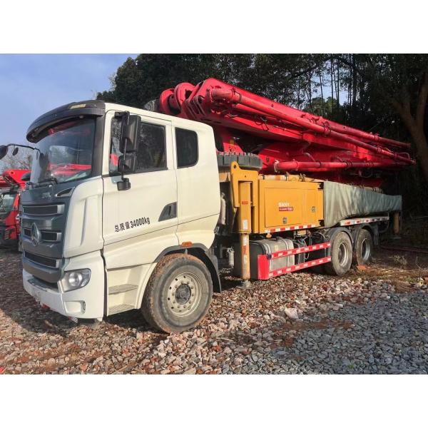 Sany 62m 49M 56M Использованный бетонный насос с большим рабочим диапазоном для строительных площадок