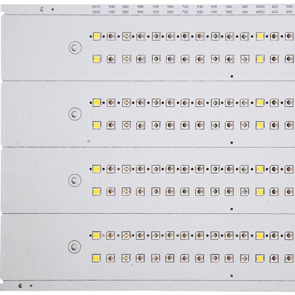 Conjunto de alumínio do PWB do protótipo de SMD 2835 para a luz do tubo do diodo emissor de luz