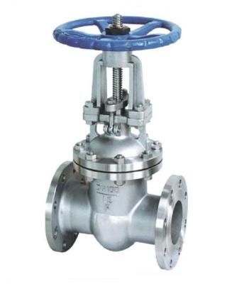 ~ de alta pressão 16.0MPa da flange de válvula PN1.6 do aço inoxidável de Z41W para o encanamento da estação de fogo