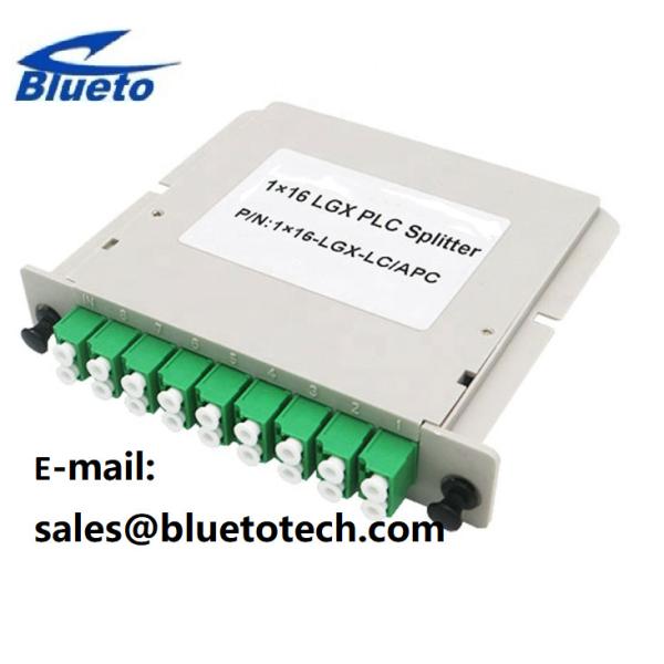 Splitter 1×16 муфты оптического волокна кассеты LGX с соединителем LC UPC