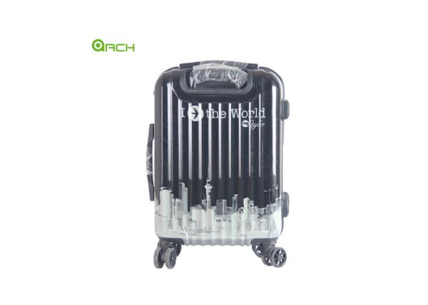 Durable Double Spinner Wheels Travel Trolley Suitcase With Metal Corner Protector