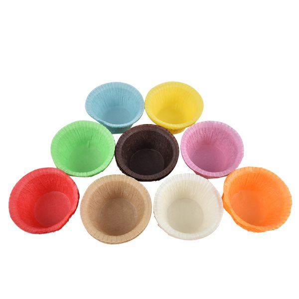 Over Rim Muffin Cup Disposable Greaseproof Liners for Home & Bakery Use