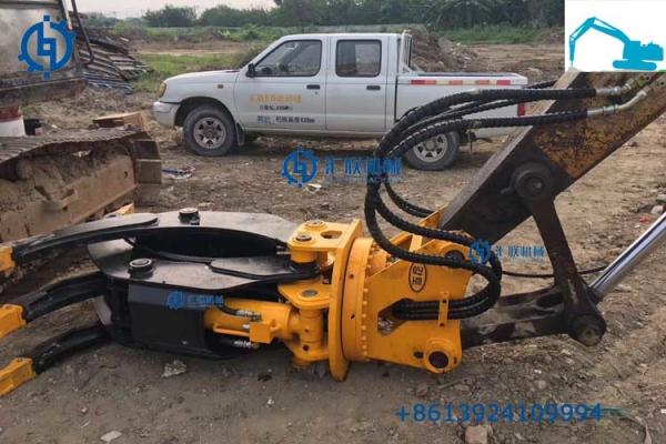 Garras hidráulicas da construção de estradas para a esteira rolante de madeira Digger Parts das máquinas escavadoras