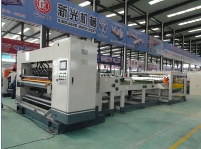 2 Layer Automatic Corrugated Cardboard Production Line 30 Meters Length