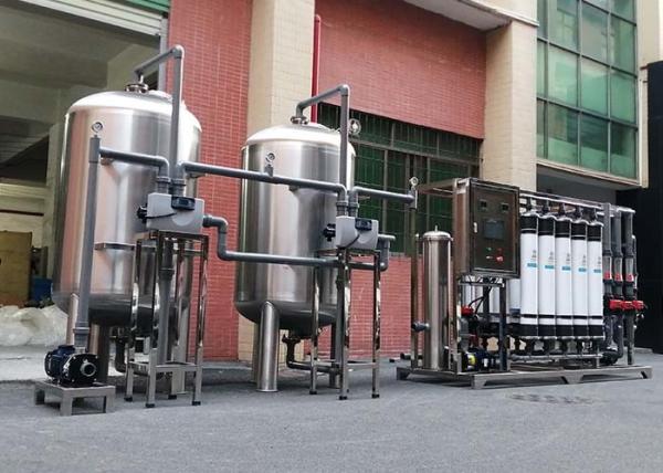 10TPH Membrane Uf Filter Equipment Ultrafiltration Water Purifier Automatic Backwash Reuse Water Treatment Plant