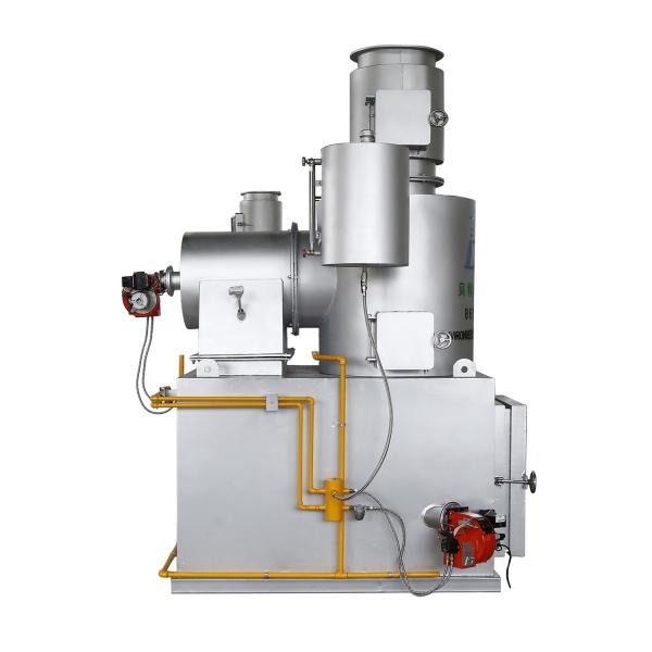 Incinerador de resíduos revolucionário para eliminação sem fumaça e sem poluição