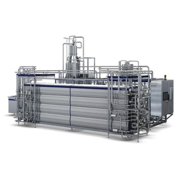 Steam Sterilization Milk Tube UHT Sterilizer Machine SUS304 Material