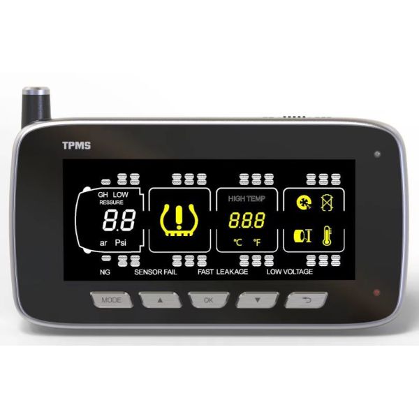 OEM 433Mhz Commercial Vehicle TPMS 46 Tires Truck Tire Pressure Monitoring System