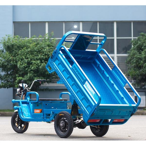Solar Panel Electric Tricycle Adults with Max Speed 25-35km/h and 48v/60v-20A Battery