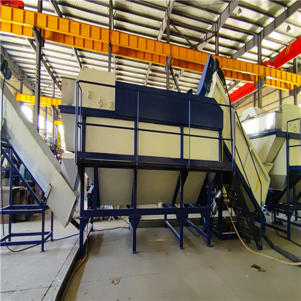 1500 kg/hr línea de lavado con película de PP PE máquina de reciclaje de plástico personalizada