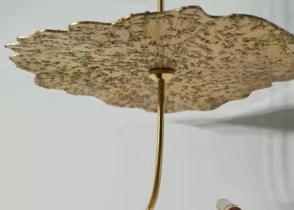 Zhongshan Supplier Big Gold and Silver Interior Living Room Decorative Lighting Chandelier