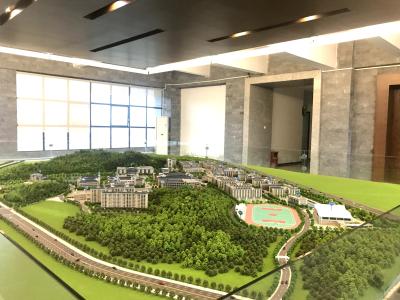 1:100 University Model Architectural School Scale Model Modern Style