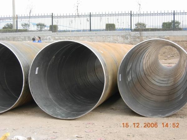 ASTM A572 Gr.50 Spiral Welded Steel Pipes, City Construction