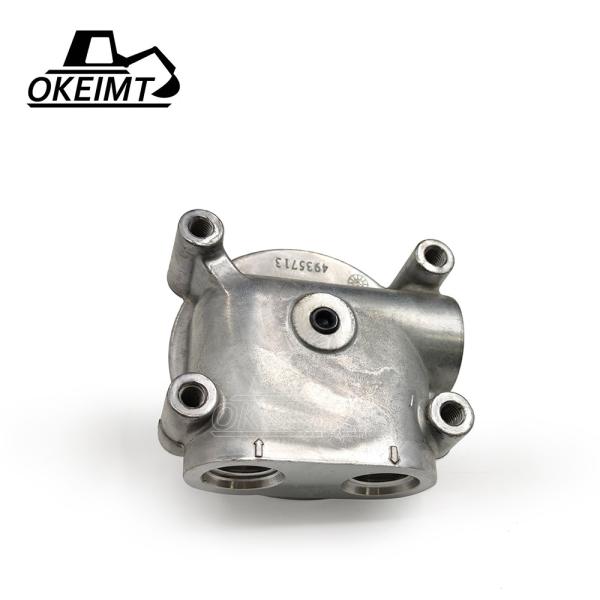 PC200-7 6D102 Oil Filter Head 4935713  Excavator Engine Parts
