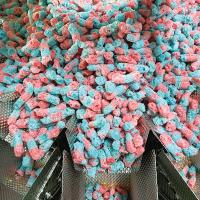 Embalaje automático Caramelo duro Azúcar gomoso Botella redonda Jar de plástico llenando tapa y máquina de embalaje