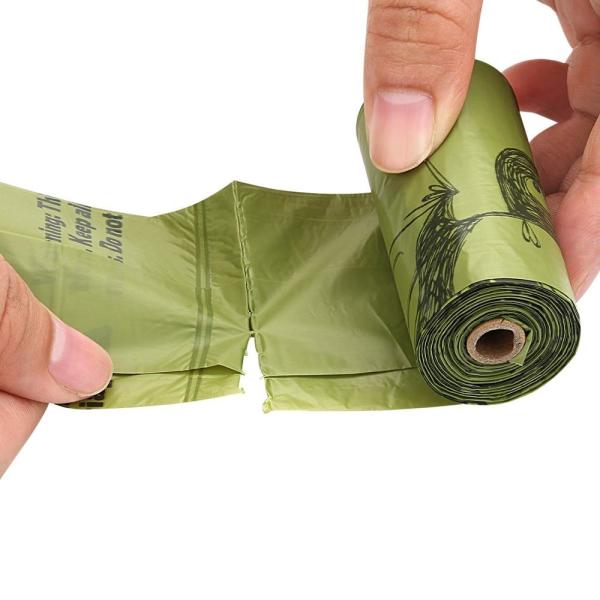 Environmentally Friendly Biodegradable Animal Waste Bags For Dog Waste Handling