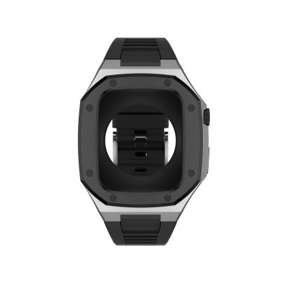 Customizable Stainless Steel Apple Watch Case Waterproofing For 4/5/6/SE/7/8
