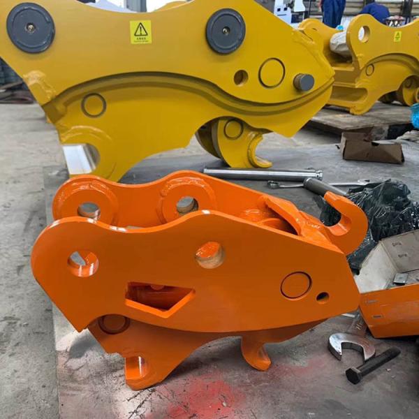 Mini Excavator Hydraulic Quick Coupler Hitch Attachment With Closed Lifting Hook