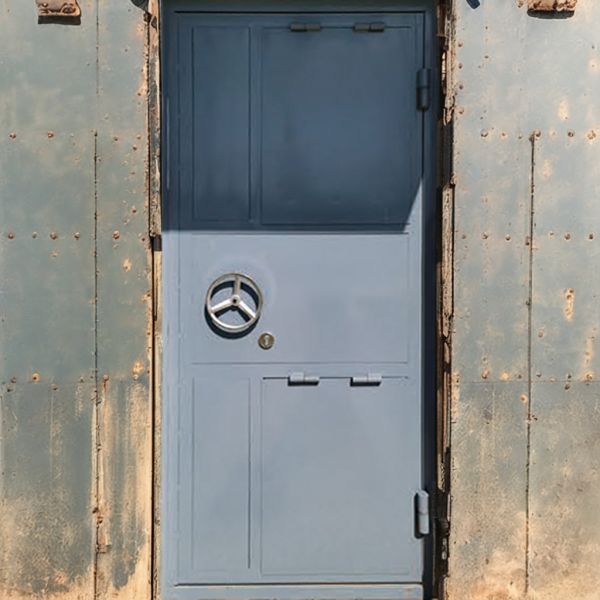 Industrial Explosion Proof Door Steel Security Door For Reinforced Concrete Walls