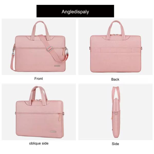 13-16 Inch Laptop Handbag Customized Color Messenger Briefcase for Work and Travel