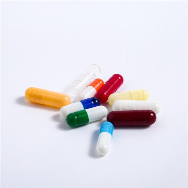 Целебная халяльная трудная белая пустая вакантная капсула таблетки желатина для порошка