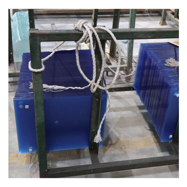 Black Float Glass Panel with 3300*2140mm Size and 6mm Thickness for High Transmittance Applications