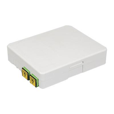 Mesa do ABS da caixa da terminação do cabo de fibra ótica do núcleo de FTTx 2/montagem materiais da parede
