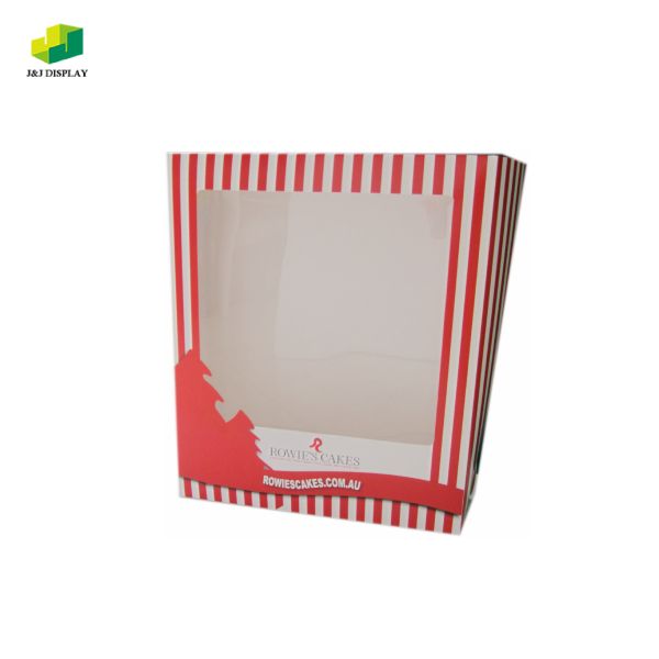 CMYK Color Cake Cardboard Box 300g Single Copper Waterproof