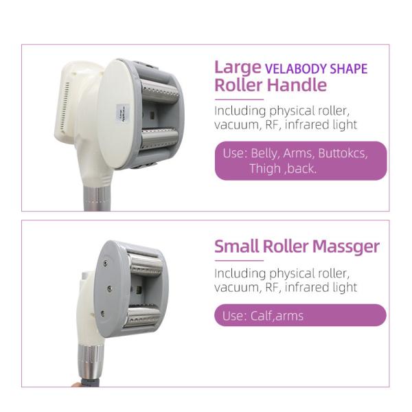 Portable V9 vela slim RF cavitation Infrared body shape slimming machine