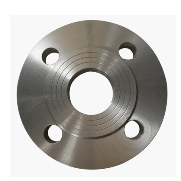 Circular Weld Neck Titanium Pipe Flange Polished Turned GR1 2 5 7 12 ASME B16.5 B16.47 For Valves
