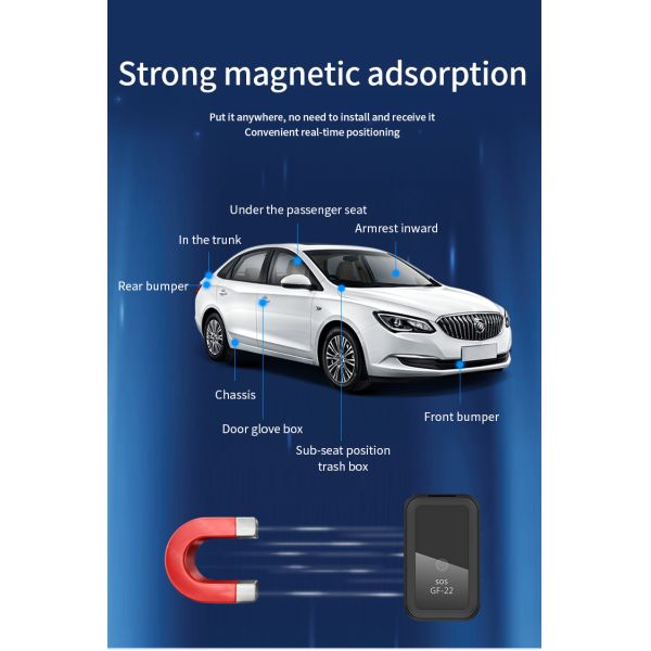 GPS Navigation Mini Car GPS Tracker With GPS GSM Wifi LBS Personal SOS Panic Communication