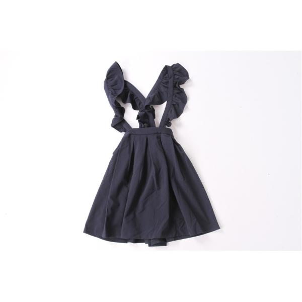 Oversized Detachable Strap Girls Overall Skirts Children'S Wear Elastic Band