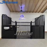 Design de porta giratória galvanizada resistente a intempéries e fácil de instalar