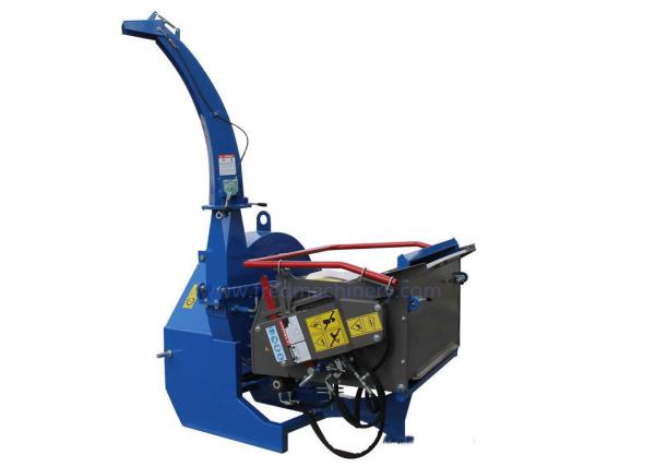 Blue Color Bx72r Hydraulic Wood Chipper 7 Inch With Adjustable Chute