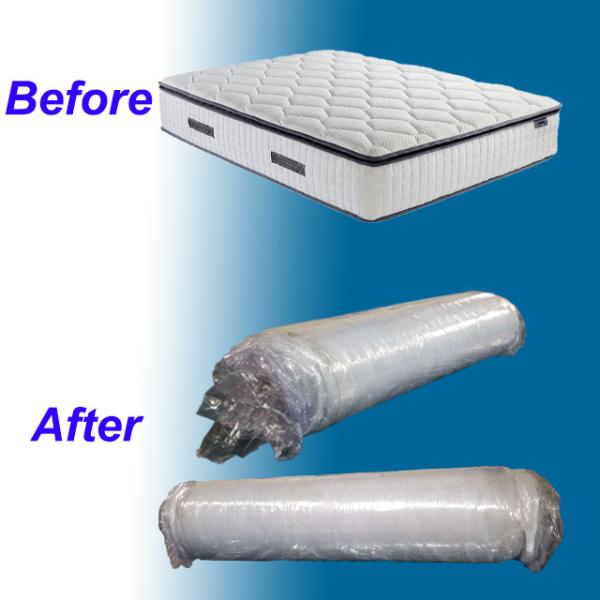 Машина упаковки AC380V крена тюфяка NOBO 3phrase автоматическая с вакуумным насосом