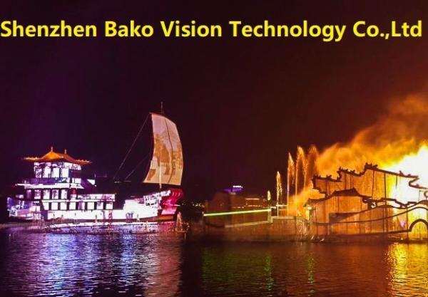 Outdoor Transparent Glass Led Display Curtain For Building Surface Advertising