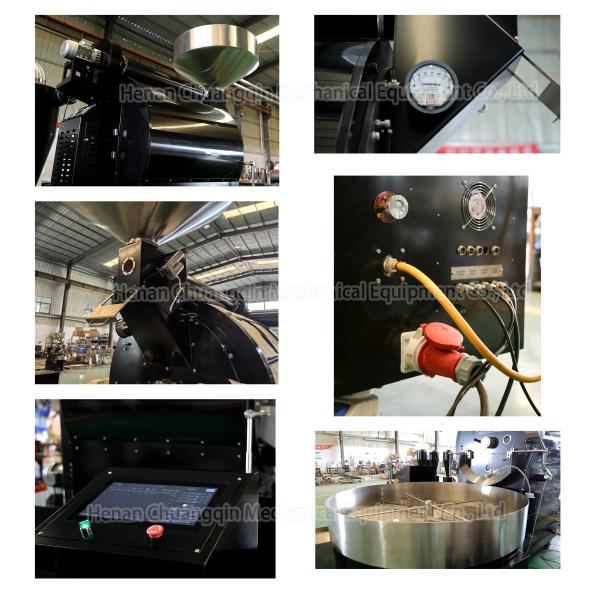 Gas Coffee Bean Roaster Coffee Bean Roaster Roasting Machine Coffee Bean Bakery Equipment