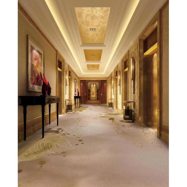 Commercial Flooring Fire Proof Wilton Carpet with Modern Style Solution Provider