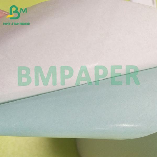 40-60gsm One Side Glossy Glassine Paper For Label Back Paper White Yellow Blue