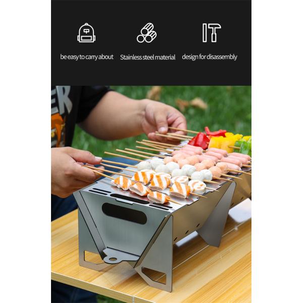 Outdoor Portable Barbecue Stove Camping BBQ Oven Suitable Grill