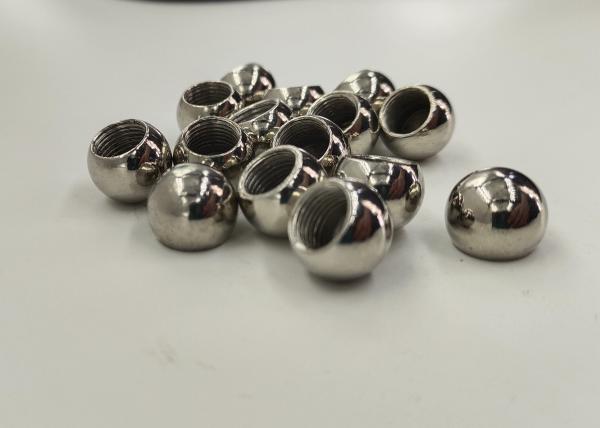 Bille en acier au carbone filetée M3, Sphère en acier au carbone personnalisée pour l'industrie