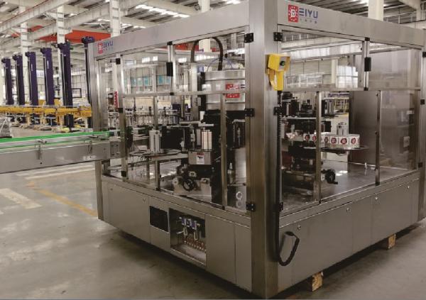 Self Adhesive Labeling Machines For Bottles , Spc-ds Bottle Labeling Equipment