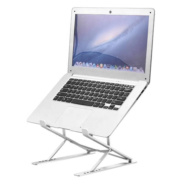 Thickened Aluminium Alloy Laptop Stand Universal Laptop Holder for 10-18in Laptops Hollow Design Stable Triangle Design