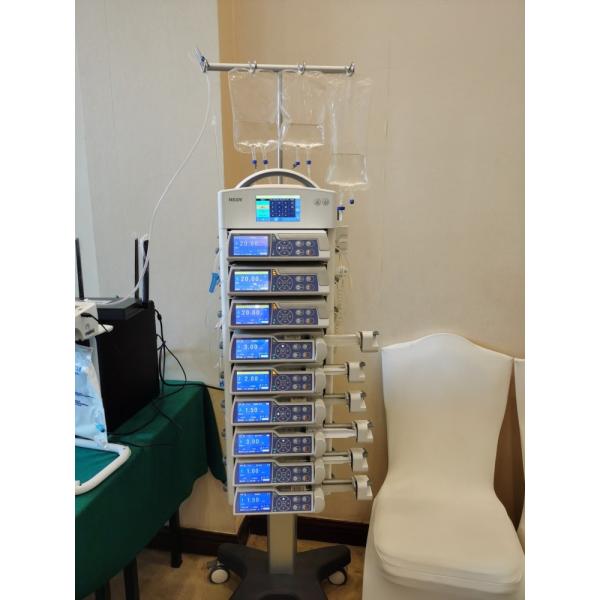 Cheap Infusion Pump Portable Electric Hospital ICU Infusion Pump Emergency Metal Infusion Pump Electric Automatic Set