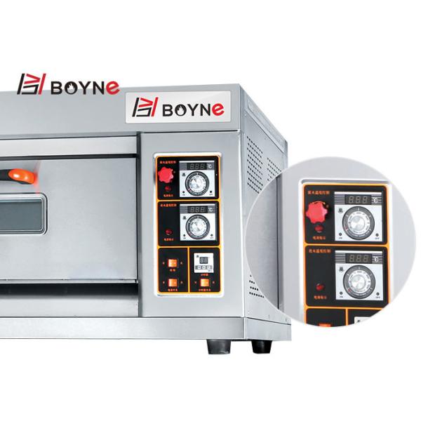 Коммерчески печь газа магазина пекарни, подносы одной палубы 3 печь печь со стеклянной осматривая дверью